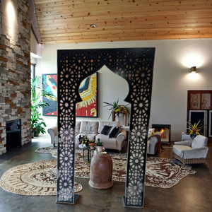 Décoration murale en acrylique de style marocain à motifs géométriques pour le Ramadan, art mural Mehraab, prière, mosquée, chambre, haute qualité - Product Image 5