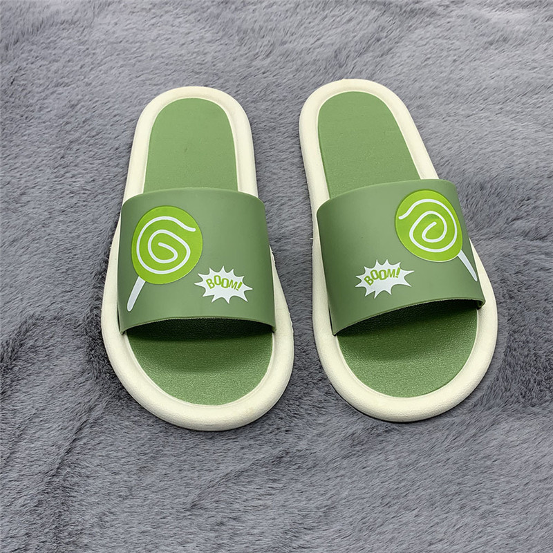 Fashion Slippers Women Summer Outdoor Indoor Student Non-slip Cute Lollipop Slides Sandals