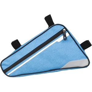 Muestra Gratis, Bolsa de Bicicleta Impermeable Negra de Buena Calidad, Bolsa Trasera para Bicicleta, Bolsa para Tubo de Asiento, Bolsa para Cuadro de Bicicleta, Accesorios para Bicicleta - Product Image 1