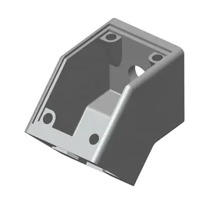 315.0300A.01 аксессуары для алюминиевого профиля металлический угловой кронштейн на 135 градусов 45*45 угловой разъем