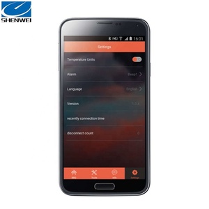 Thiết kế phổ biến cho Bluetooth kỹ thuật số BBQ nhiệt kế từ Trung Quốc Nhà cung cấp Dual probe nhiệt độ cụ - Product Image 5