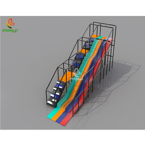 Tube diable beignet vague air Valcano interactif trompette goutte Tube toboggan aire de jeux pour enfants enfants et adultes - Product Image 3