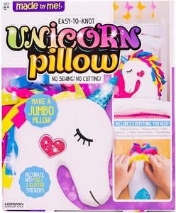 Kit de Bricolage 2026 : Créez Votre Propre Cadeau de Noël – Coussin Licorne Arc-en-ciel en Feutre Doux Géant Facile à Nouer (Sans Couture) pour Enfants - Product Image 1