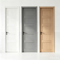 Portes intérieures en bois, porte de chambre en bois, design personnalisé, portes intérieures modernes pour maisons, villas, hôtels