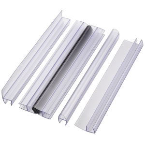 Individuelles durchsichtiges weiches PVC-Dichtungsprofil wasserdichte Duschtürverschließungen magnetische Versiegelungsstreifen - Product Image 1