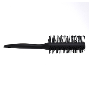 Çift taraflı Siyah Paddle Yastık Saç Masaj Fırça Saç Fırçası Tarak Plastik Tarak Saç Fırçası Berber fırça - Product Image 4