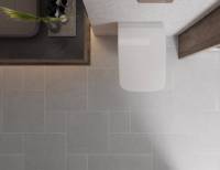 Carrelage de sol en porcelaine moderne et rustique, finition mate, couleur beige, carreaux en céramique entièrement polis et émaillés pour chambre à coucher