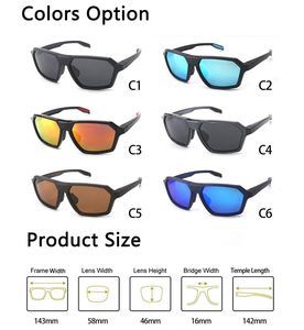 2026 New Design Luxury <b>Sunglasses</b> Women <b>Men</b> <b>Square</b> Casual Polarized Full Rim Fashion UV400 Driving Fishing Outdoor Activities - Product Image 5