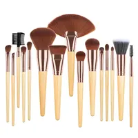 Neue 40PCS hochwertige Make-up-Pinsel Faser haar Full Set Make-up-Werkzeuge Loose Powder Blush Nose Shadow Brush Beauty Tools