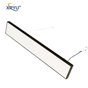 หลอดไฟ LED ทรงสี่เหลี่ยมแบบเส้นตรง 48 วัตต์ ให้แสงสว่างที่ยอดเยี่ยมสำหรับพื้นที่ทำงานในสำนักงาน ผลิตจากวัสดุพลาสติกเสริมเหล็ก - Product Image 1