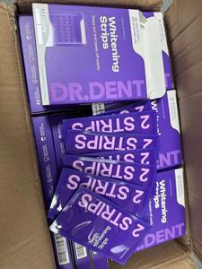 Tiras Blanqueadoras Dentales <span class=keywords><strong>Dr</strong></span>. <span class=keywords><strong>Dent</strong></span> Purple, 14/42 Tiras - Product Image 6