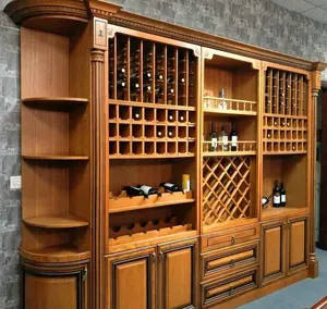 2024 New Arrival Custom Classical Style American <strong>Cherry</strong> <strong>Wood</strong> <strong>Kitchen</strong> <strong>Cupboard</strong> - Product Image 3