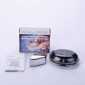 All Metal Magnifier 40mm Lens 3 LED Light Jewelry Identification Handheld Magnifier - Product Image 1