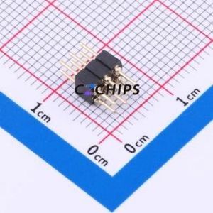PZ200-2-03-Z-C Pin Header Through hole Component (THT),P=2mm Connector 2x3P 2mm 2mm Round Pin - Product Image 1