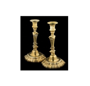 Tradicional latón titular de la vela del pilar Fabricante Mayorista - Product Image 1