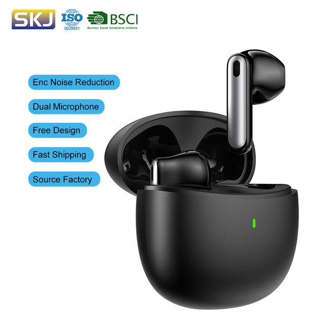Wireless In-Ear Earbud Dual Mics Noise Cancelling HiFi Stereo Earphones Waterproof Gaming Earphone Audifonos Bluetooth Headphone