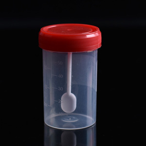 Gobelets d'échantillonnage Jingchuang 25 30 40 60 120 ml avec couvercles pour la collecte d'urine, de crachats et de selles - Product Image 4