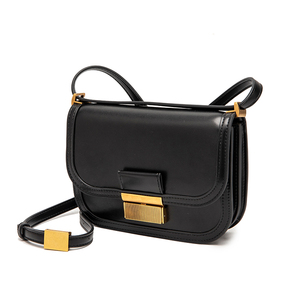 批发市场 PU 皮革女式设计师品牌单肩包 链条拉链闭合 枕形太阳包 豪华手袋 聚酯纤维 - Product Image 2