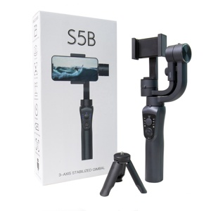S5B Stabilizer Panoramic Shooting Handheld <strong>Gimbal</strong> <strong>Camera</strong> Stabilizer with Tripod for Film Maker Video Vlog - Product Image 1