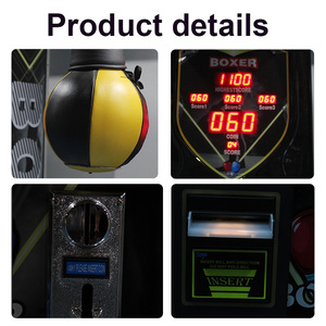Pieno di divertimento gioco elettronico a gettoni Hammer Boxing Machine Arcade Boxing Punch Machine Kit scheda principale - Product Image 5
