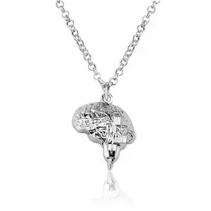 Game The Evil Within II Mini Break Brain Metal Necklace