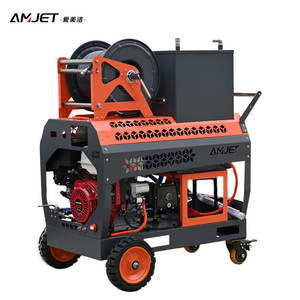 <span class=keywords><strong>Machine</strong></span> à jet d'égout de haute qualité de 4350 psi 16 lpm avec moteur à essence de 13 ch équipé d'un démarrage à clé pour le nettoyage des drains - Product Image 2