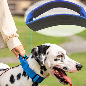 K11 New Durable <strong>Tactical</strong> Nylon <strong>Dog</strong> Training <strong>Collar</strong> for Medium/Large <strong>Dogs</strong> Adjustable Explosion-Proof Ribbon Decorations Padded - Product Image 3