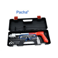 Pistola de clavos manual Pacha Tool para cemento, pared, hormigón, decoración, fijación de canaletas de cable, herramienta de clavado para techos y paredes
