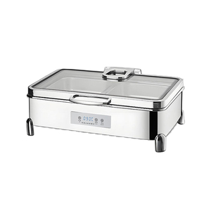 Chauffe-Plat Électrique Sans <span class=keywords><strong>Eau</strong></span> FLEY, Réchaud Numérique en Acier Inoxydable 304 de Qualité Supérieure, Personnalisable OEM ODM pour Cuisine Commerciale - Product Image 5