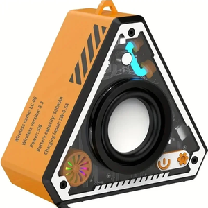Haut-parleur portable TWS BT, caisson de basses audio, mini haut-parleur sans fil portable, son surround HiFi, haut-parleur extérieur puissant - Product Image 4