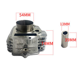 Cilindro de Motocicleta Compatible con Honda WAVE100, Kit de Cilindro con Pistón de 54 mm y Junta de Cilindro - Product Image 3