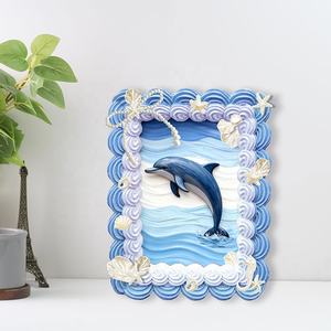 Kit de Bricolage Cadre Photo Mosaïque DIY pour Enfants avec Slime Glacé – Idée Cadeau pour Préadolescents et Adolescents – Décoration Amusante – <span class=keywords><strong>Prix</strong></span> pour Commande en Gros - Product Image 2