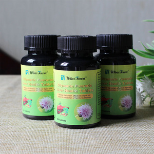 winstown herbal liver <b>tablets</b> <b>Metabolize</b> harmful substances silymarine extract liver health supplements - Product Image 1