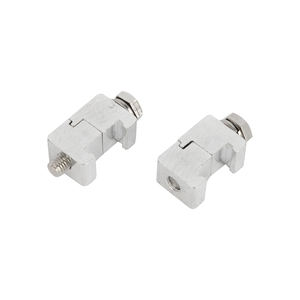 Двойной настенный зажим ISO, стопорные товары, фитинги для вакуумной трубы из нержавеющей стали, SS304, алюминий M10, зажим, фланец для матери и ребенка, деньги - Product Image 1