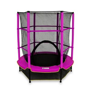 Trampolín Interior CreateFun para Niños, Trampolín de 55 Pulgadas con Recinto de Seguridad, Juguete Seguro para Bebés - Product Image 6