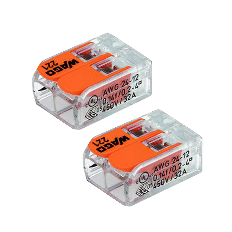 Соединитель Wa-go, оригинальный соединительный провод, соединитель AWG 24-12 450 в/32 А