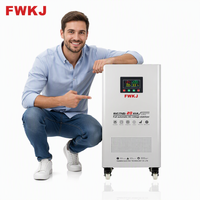 Régulateur de tension de sortie réglable entièrement automatique monophasé 20 KVA en cuivre, modèle SVC/TND, 50 Hz