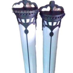 Outdoor Wall Lamp Cylinder Shape Aluminum Alloy <b>Led</b> Light Source Tempered Glass <b>Diffuser</b> Water Proof Garden Use 110-240V Wall - Product Image 3