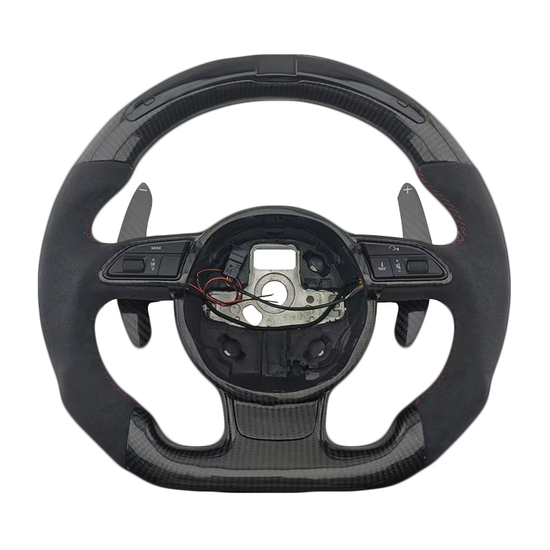 Alcantara+Fibre de carbone+LED+Palette