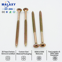 Tornillo para aglomerado de acero inoxidable con cabeza avellanada Pozi de Malaxy Quality Assurance
