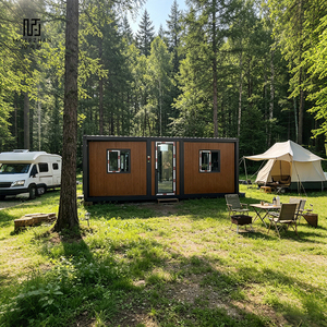Maison Modulaire de Luxe 20FT/40FT Pliable et Extensible – Conteneur Préfabriqué pour Hôtel de Vacances <span class=keywords><strong>en</strong></span> Plein Air - Product Image 1