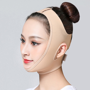 V字型マスク 薄型フェイスバンド 顔のラインを整えるベルト 女性用 - Product Image 3