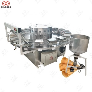Machine à cône de gaufre au sucre roulé à la crème glacée la plus vendue - Product Image 1