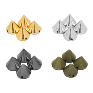 500 पीसी स्पाइक प्लास्टिक पंक रिवेट्स-डिय गोथिक रॉक स्टड में जैकेट, कॉलर, बैग, जूते, बेल्ट पर सिलाई के लिए - Product Image 5