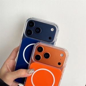 เคสโทรศัพท์มือถือแบบใสหรูหรา ผสมผสานวัสดุ PC และอะคริลิก พร้อมแม่เหล็ก สำหรับ iPhone 17 Pro Max - Product Image 6