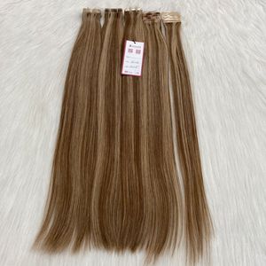 ผมต่อแบบเทป PU ไร้รอยต่อ เกรดพรีเมียม 100% ผมแท้เวียดนาม เนื้อผมตรงสลวย เกรด Double Drawn ไม่หลุดร่วง - Product Image 1