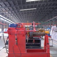 Machine de formage automatique à grande vitesse pour tôles de plancher avec moteur, motoréducteur et pompe pour la fabrication de plaques de support en acier