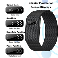 Pulsera Inteligente H59MAX+ con Batería de Larga Duración, Reloj Resistente al Agua, Podómetro, Monitor de Salud 24H, Pulsera Inteligente con Pantalla Digital LED