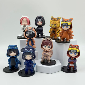 14 Çeşit Japon Anime Figürü Sürpriz Kutu Seti Gizemli Ninja Savaşçı Heykeli Oyuncak Erkek Çocuklar İçin Koleksiyon Masaüstü Dekorasyonu - Product Image 3