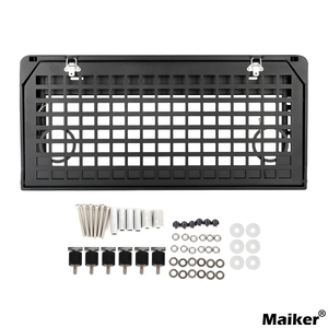 지프 랭글러 JK JL 이중 접이식 후면 테일게이트 테이블 자동차 액세서리 접이식 테이블 카고 마이커 오프로드 미국 창고 - Product Image 3